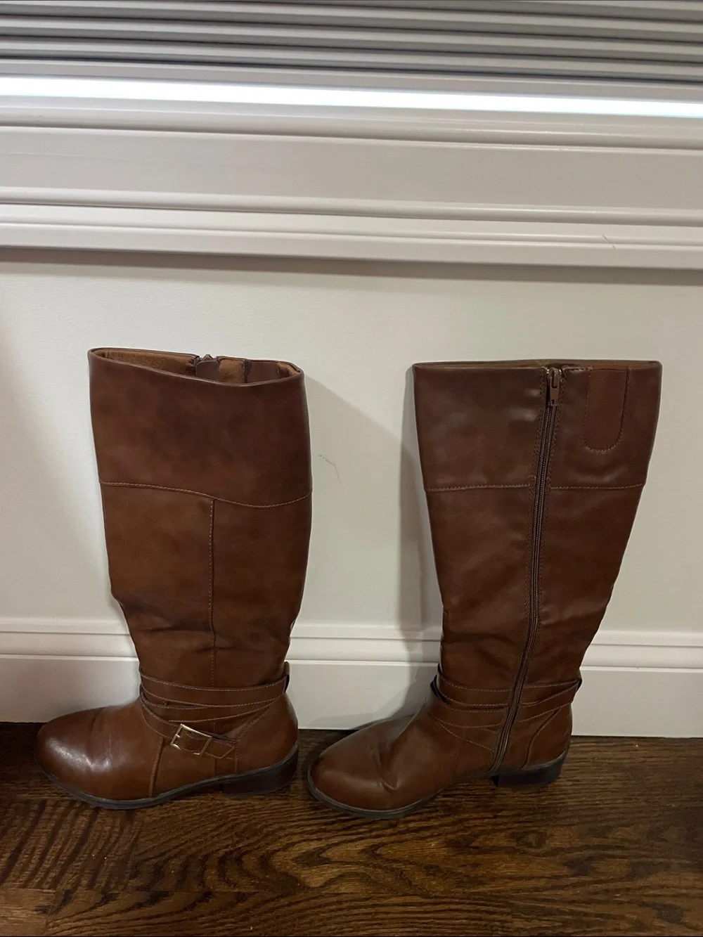 Arizona Jean Company Brown Over-the-Knee Riding Boots